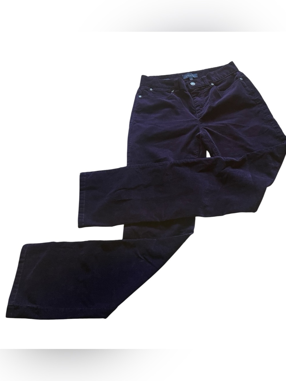 Talbots Heritage Women’s Corduroy Dark Purple Pants Size 4